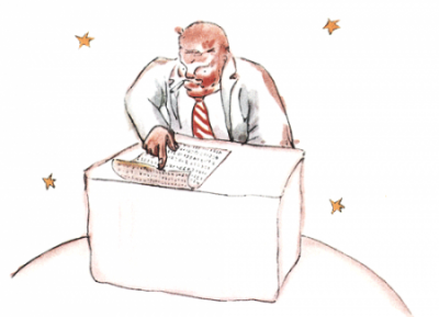 Der kleine Prinz – Kapitel 13 – Text online lesen: Geschäftsmann