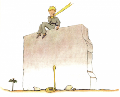 Der kleine Prinz – Kapitel 26 – Text online lesen: Abreise und Abschied