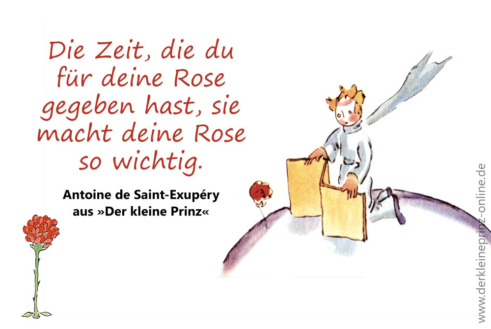 Zitate Aufwand Antoine De Saint Exupery Der Kleine Prinz Online